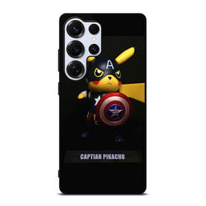 POKEMON CAPTAIN PIKACHU Samsung Galaxy S25 Ultra Case Cover