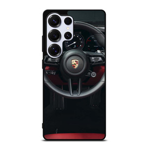 PORSCHE CAR STEERING LOGO Samsung Galaxy S25 Ultra Case Cover
