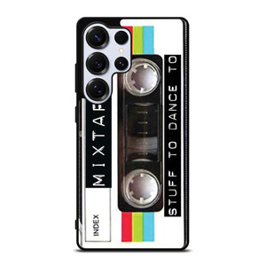 RETRO CLEAR MIXTAPE Samsung Galaxy S25 Ultra Case Cover