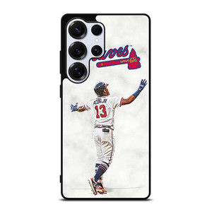 RONALD ACUNA JR MARBLE ATLANTA BRAVES Samsung Galaxy S25 Ultra Case Cover