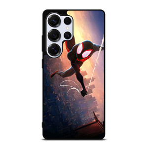SPIDERMAN MILES MORALES ACROSS SPIDER-VERSE SWING Samsung Galaxy S25 Ultra Case Cover