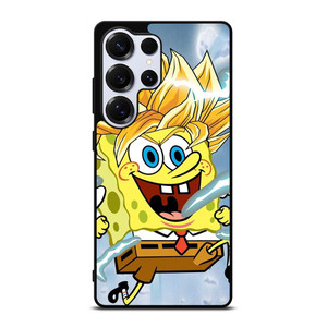 SPONGEBOB DRAGON BALL SAIYAN Samsung Galaxy S25 Ultra Case Cover