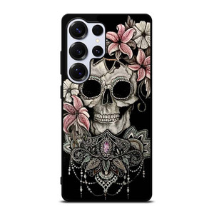 SUGAR SKULL FLOWER Samsung Galaxy S25 Ultra Case Cover