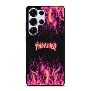 THRASHER FLAME SKATEBOARD MAGAZINE Samsung Galaxy S25 Ultra Case Cover