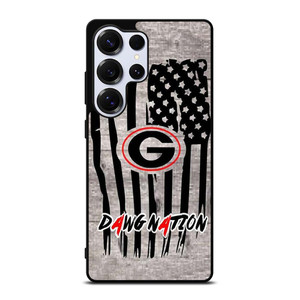 UNIVERSITY OF GEORGIA BULLDOGSWOODEN LOGO Samsung Galaxy S25 Ultra Case Cover UNIVERSITY OF GEORGIA BULLDOGSWOODEN LOGO Samsung Galaxy S25 Ultra Case Cover