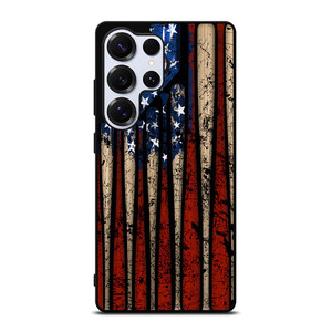 USA FLAG AMERICAN BASEBALL Samsung Galaxy S25 Ultra Case Cover