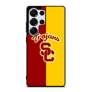 USC TROJANS BASKETBALL UNIVERSITY LOGO Samsung Galaxy S25 Ultra Case Cover