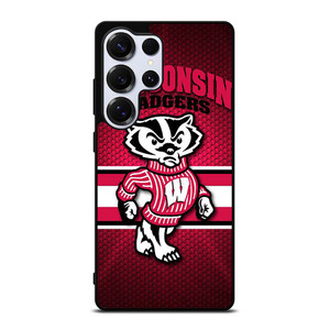 WISCONSIN BADGER FOOTBALL LOGO 2 Samsung Galaxy S25 Ultra Case Cover