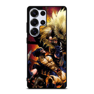 WOLVERINE VS SABRETOOTH Samsung Galaxy S25 Ultra Case Cover