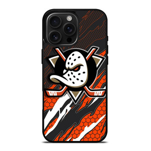 ANAHEIM DUCKS HOCKEY CLUB LOGO iPhone 16 Pro Max Case Cover ANAHEIM DUCKS HOCKEY CLUB LOGO iPhone 16 Pro Max Case Cover