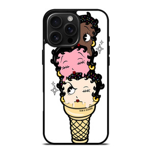 BETTY BOOP ICE CREAM iPhone 16 Pro Max Case Cover