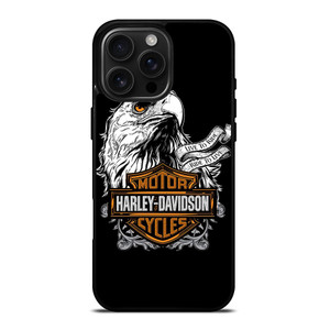 HARLEY DAVIDSON LOGO EAGLE iPhone 16 Pro Max Case Cover