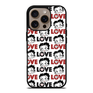 BETTY BOOP LOVE iPhone 16 Pro Case Cover