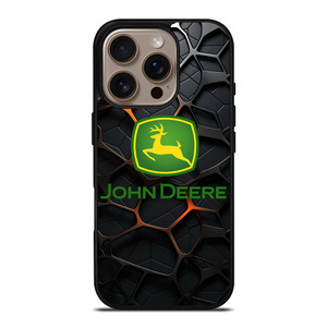 JOHN DEERE TRACTOR LOGO STEEL EMBLEM iPhone 16 Pro Case Cover