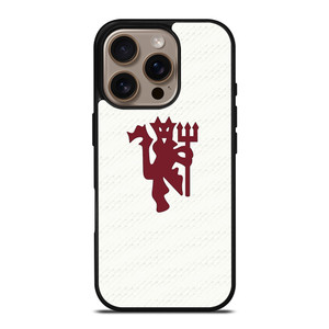MANCHESTER UNITED RED DEVILS ICON iPhone 16 Pro Case Cover