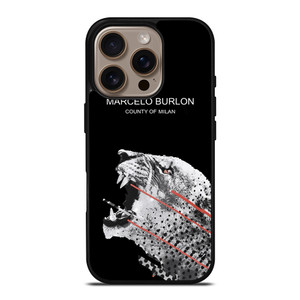 MARCELO BURLON TIGER LOGO iPhone 16 Pro Case Cover MARCELO BURLON TIGER LOGO iPhone 16 Pro Case Cover
