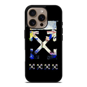 OFF WHITE CLOTHING ART LOGO iPhone 16 Pro Case Cover OFF WHITE CLOTHING ART LOGO iPhone 16 Pro Case Cover