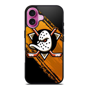 ANAHEIM DUCKS HOCKEY TEAM LOGO iPhone 16 Plus Case Cover