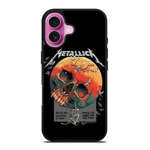 METALLICA BAND ICON SKULL iPhone 16 Plus Case Cover