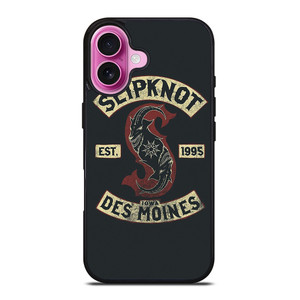 SLIPKNOT DES MOINES SINCE 1995 iPhone 16 Plus Case Cover SLIPKNOT DES MOINES SINCE 1995 iPhone 16 Plus Case Cover