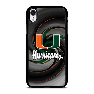MIAMI HURRICANES ICON iPhone XR Case Cover MIAMI HURRICANES ICON iPhone XR Case Cover