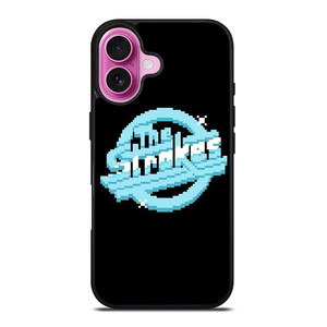 THE STROKES BAND PIXEL LOGO iPhone 16 Plus Case Cover