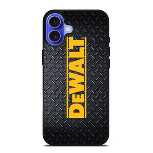 DEWALT TOOLS LOGO METAL iPhone 16 Case Cover