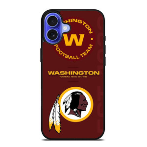 WASHINGTON REDSKINS LOGO FOOTBALL TEAM iPhone 16 Case Cover WASHINGTON REDSKINS LOGO FOOTBALL TEAM iPhone 16 Case Cover