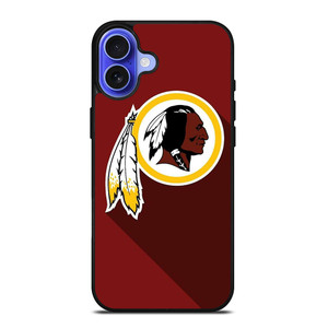 WASHINGTON REDSKINS SIMPLE LOGO iPhone 16 Case Cover WASHINGTON REDSKINS SIMPLE LOGO iPhone 16 Case Cover