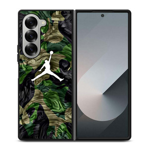 AIR JORDAN LOGO CAMO Samsung Galaxy Z Fold 6 Case Cover