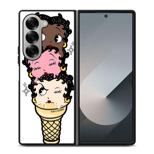 BETTY BOOP ICE CREAM Samsung Galaxy Z Fold 6 Case Cover BETTY BOOP ICE CREAM Samsung Galaxy Z Fold 6 Case Cover