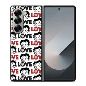 BETTY BOOP LOVE Samsung Galaxy Z Fold 6 Case Cover BETTY BOOP LOVE Samsung Galaxy Z Fold 6 Case Cover