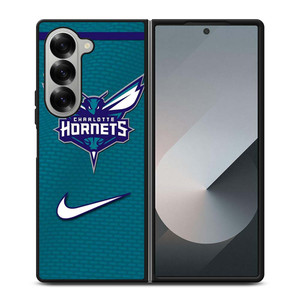 CHARLOTTE HORNETS LOGO NIKE Samsung Galaxy Z Fold 6 Case Cover CHARLOTTE HORNETS LOGO NIKE Samsung Galaxy Z Fold 6 Case Cover
