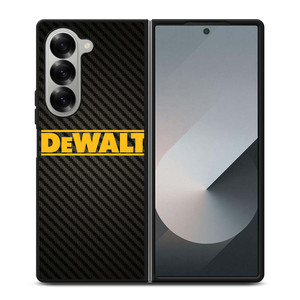 DEWALT TOOLS LOGO CARBON Samsung Galaxy Z Fold 6 Case Cover