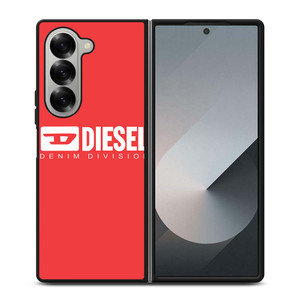 DIESEL LOGO DENIM DIVISION Samsung Galaxy Z Fold 6 Case Cover