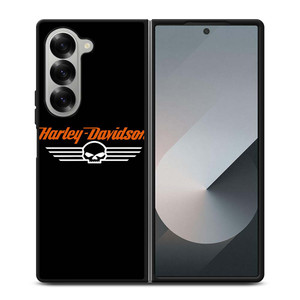HARLEY DAVIDSON LOGO SKULL Samsung Galaxy Z Fold 6 Case Cover