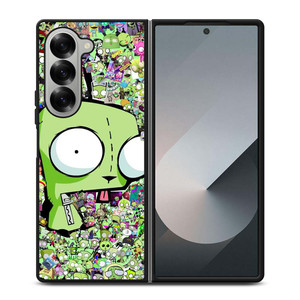 INVADER ZIM CARTOON COLLAGE Samsung Galaxy Z Fold 6 Case Cover