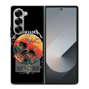 METALLICA BAND ICON SKULL Samsung Galaxy Z Fold 6 Case Cover METALLICA BAND ICON SKULL Samsung Galaxy Z Fold 6 Case Cover