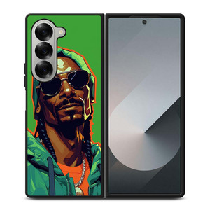 SNOOP DOG RAPPER ART Samsung Galaxy Z Fold 6 Case Cover