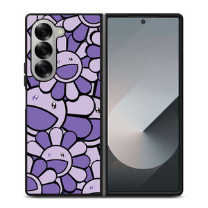 TAKASHI MURAKAMI FLOWER PURPLE Samsung Galaxy Z Fold 6 Case Cover TAKASHI MURAKAMI FLOWER PURPLE Samsung Galaxy Z Fold 6 Case Cover