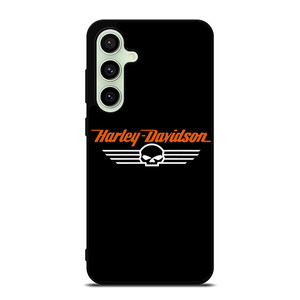 HARLEY DAVIDSON LOGO SKULL Samsung Galaxy S24 FE Case Cover