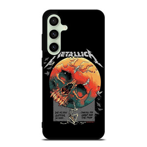 METALLICA BAND ICON SKULL Samsung Galaxy S24 FE Case Cover