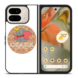 COACH NEW YORK DUMBO DISNEY Google Pixel 9 Pro Fold Case Cover COACH NEW YORK DUMBO DISNEY Google Pixel 9 Pro Fold Case Cover