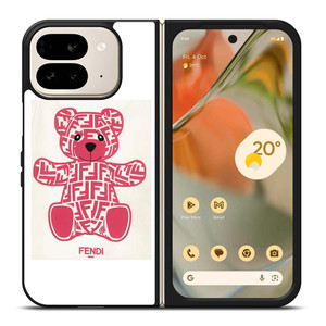 FENDI ROMA PINK BEAR Google Pixel 9 Pro Fold Case Cover