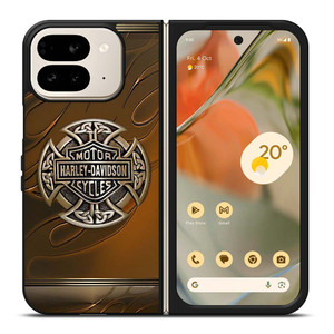 HARLEY DAVIDSON BADGE LOGO Google Pixel 9 Pro Fold Case Cover HARLEY DAVIDSON BADGE LOGO Google Pixel 9 Pro Fold Case Cover
