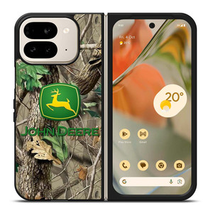 JOHN DEERE TRACTOR LOGO CAMO ICON Google Pixel 9 Pro Fold Case Cover