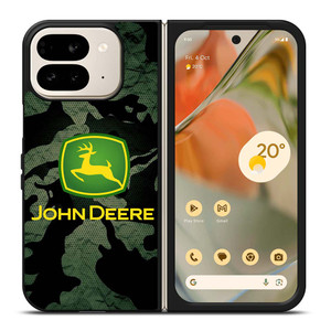 JOHN DEERE TRACTOR LOGO CAMO Google Pixel 9 Pro Fold Case Cover