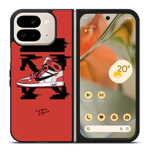 OFF WHITE NIKE AIR JORDAN Google Pixel 9 Pro Fold Case Cover OFF WHITE NIKE AIR JORDAN Google Pixel 9 Pro Fold Case Cover