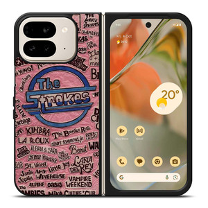 THE STROKES AND FAMOUS BAND LOGO Google Pixel 9 Pro Fold Case Cover THE STROKES AND FAMOUS BAND LOGO Google Pixel 9 Pro Fold Case Cover