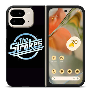 THE STROKES BAND LOGO Google Pixel 9 Pro Fold Case Cover THE STROKES BAND LOGO Google Pixel 9 Pro Fold Case Cover
